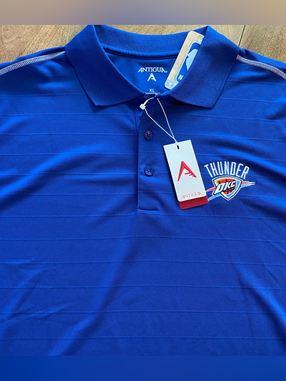 NWT Men’s Antigua OKC Thunder Polo Shirt